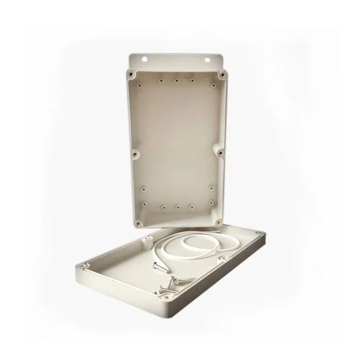 158x90x60mm Plastic box waterproof enclosure box oem service custom waterproof socket box with ear