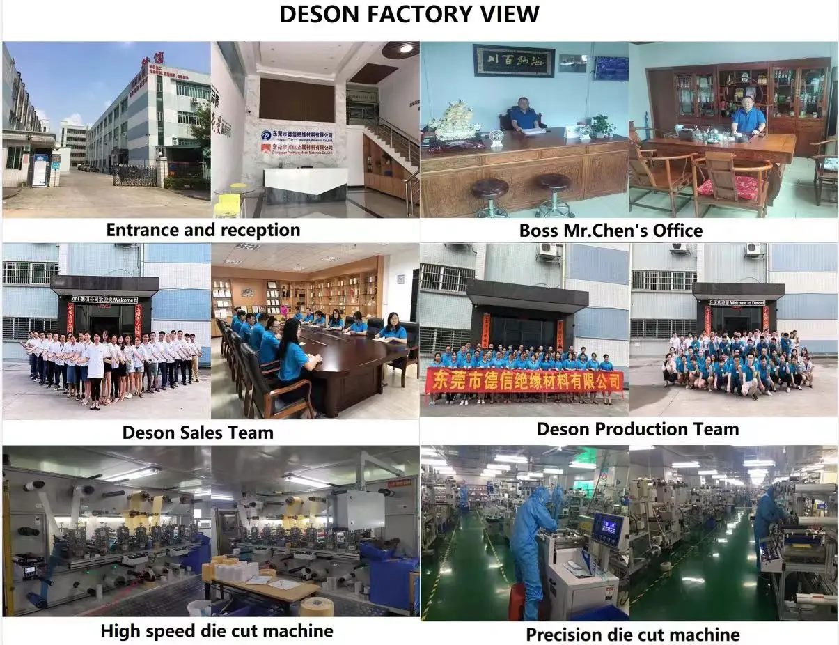 DESON Adjustable Double Sided Self-Adhesive Hook and Loop Tape Customized With Velcroes Hook and Loop Strips