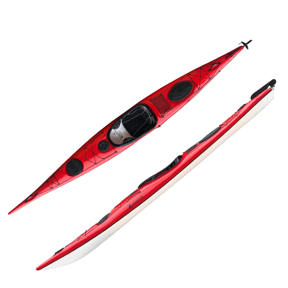 Light touring ocean ABS thermoform kayak racing sit in plastic canoe sea fishing kayak sea kayak