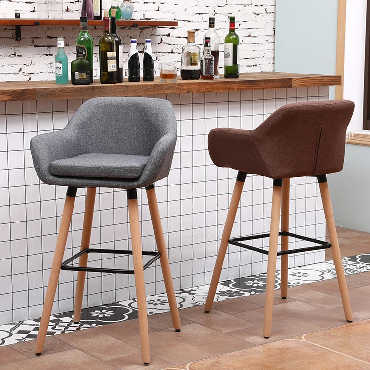 Wholesale Tall Table Restaurant Furniture Iron Luxury High Modern bar chair stool