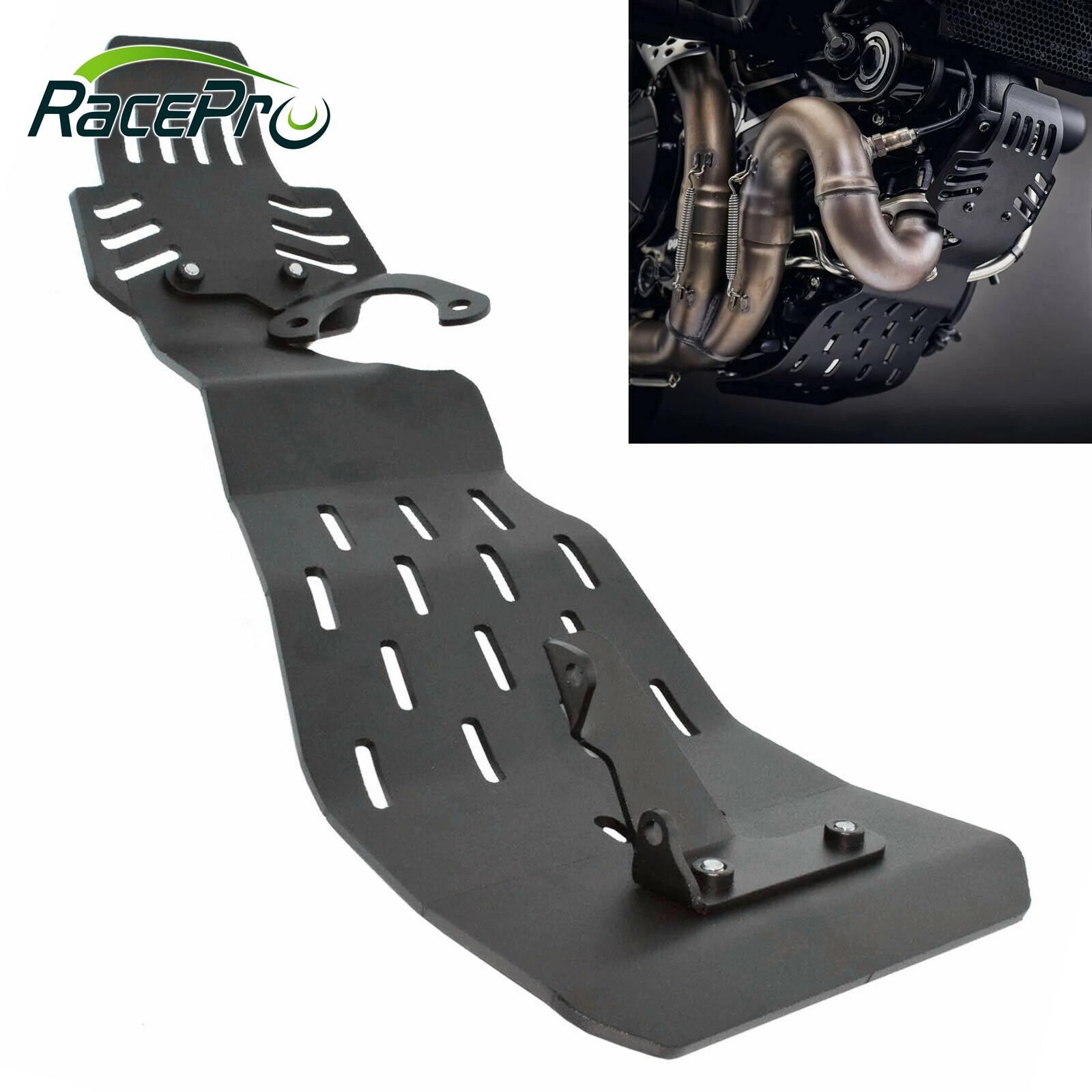 Racepro Motorcycle Parts Engine Base Chassis Guard Cover Skid Plate For DUCATI Scrambler 800 2015-2022