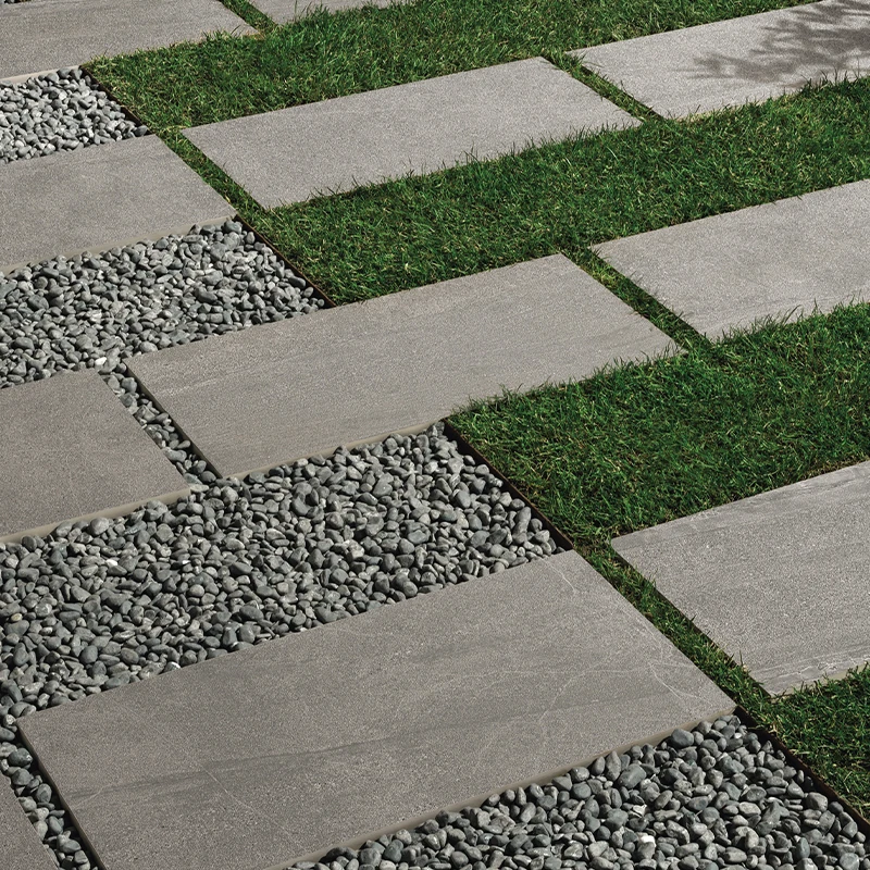Cheap Matt Finish Heat Resistant Anti Slip Rustic Concrete 20mm Porcelain Outdoor Tile Floor for Driveway