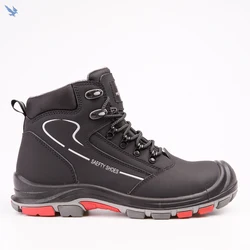 Genuine leather non metal electrician 18KV hazard work Electric insulated safety shoes