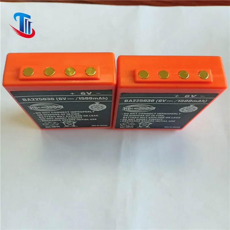 Concrete pump Truck Remote control battery BA225030 6V for Sany zoomlion  BA214061  BA213021for PM  HBC battery