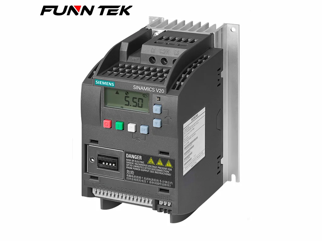 Siemens inverter series 6SL3210-5BE13-7UV0 0.37KW SINAMICS V20 380-480V 3AC Frequency converter