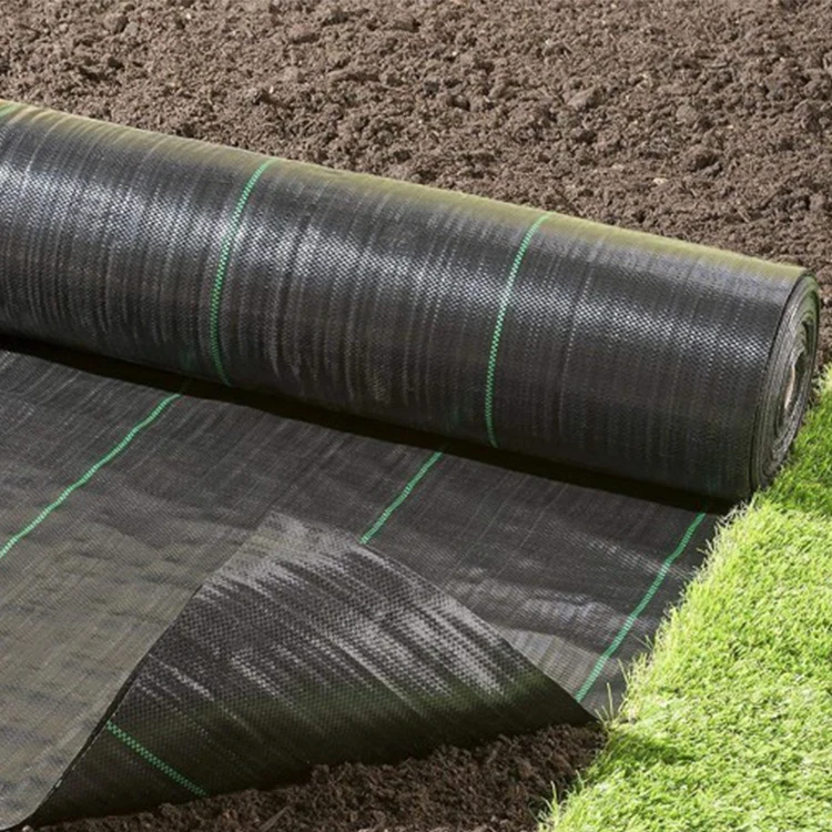 PP fabric virgin material with UV 3-5 years using life anti weed mat in garden root barrier