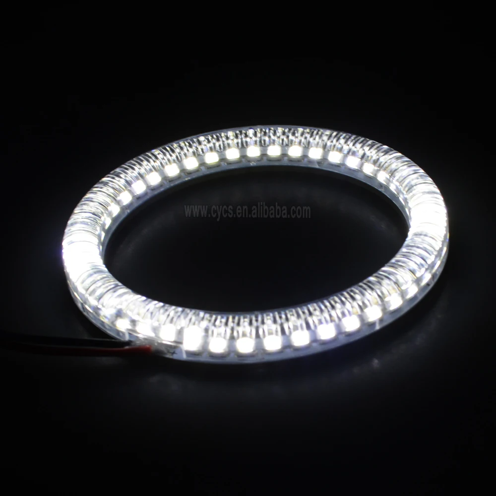 Factory supply CE 45led 45smd led ring DC 12V 3528 SMD 80mm Car led halo angle eyes rings