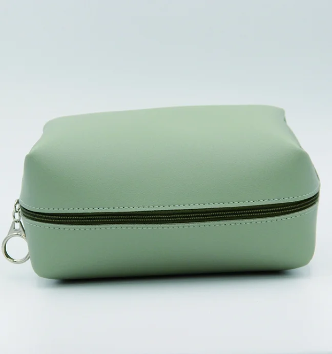 Custom Vegan Leather Travel Bag PU Toiletry Bag Cosmetic Makeup Bag