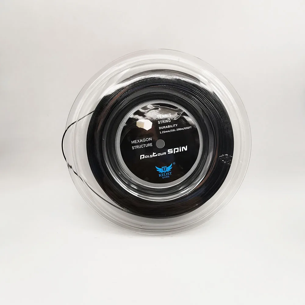 Wholesale  brand Durable Co Polyester Hexagon  Tennis racket  string   For Professional Player accept OEM LOGO