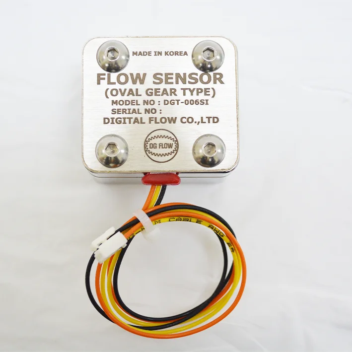 Flow Sensor_DGT-006SI Turbine Oil Flowmeter Milk Flow Sensor Food Grade Tri-clamp Turbine Flow Meter