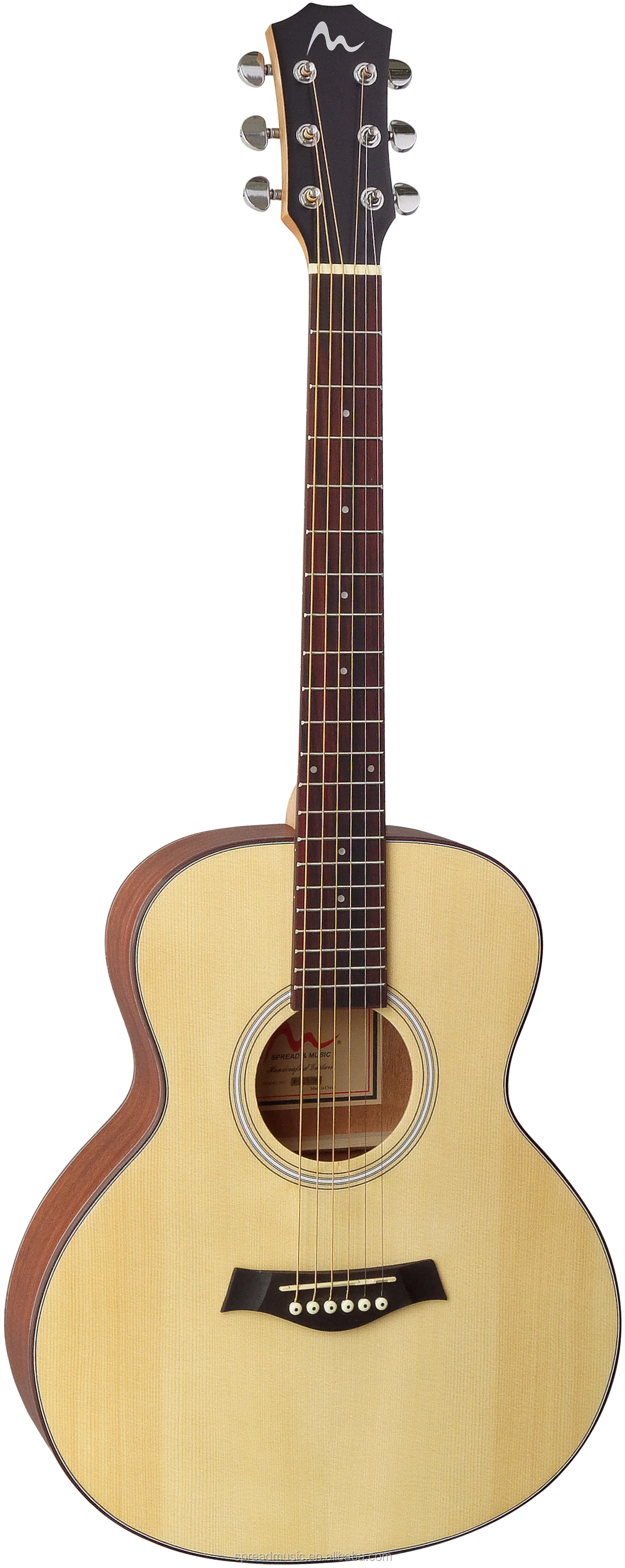 38 inch steel string acoustic guitar spruce mahogany for students guitar W-82A