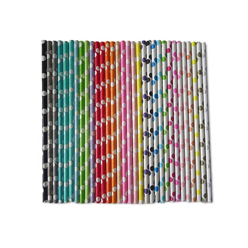 China manufacturer biodegradable custom made drinking paper straws