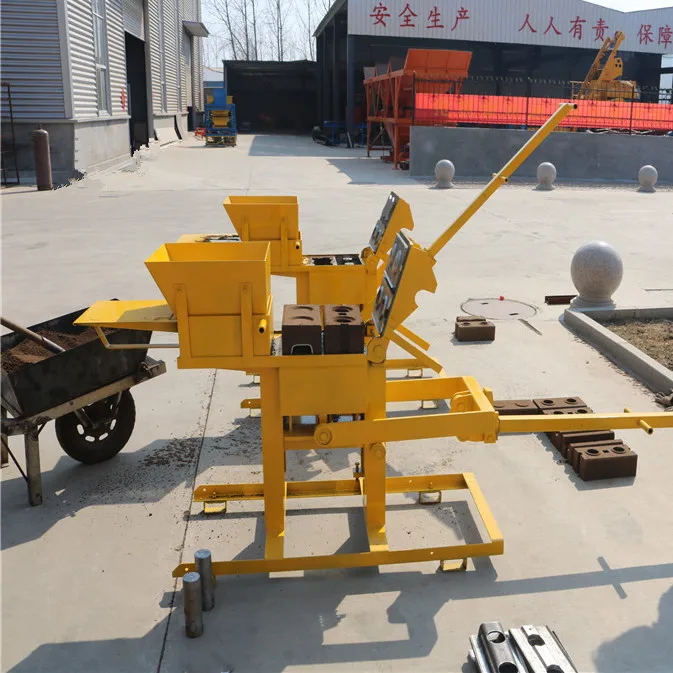 QMR2-40 ручная экологическая машина для изготовления кирпичей из прессованной Красной глины