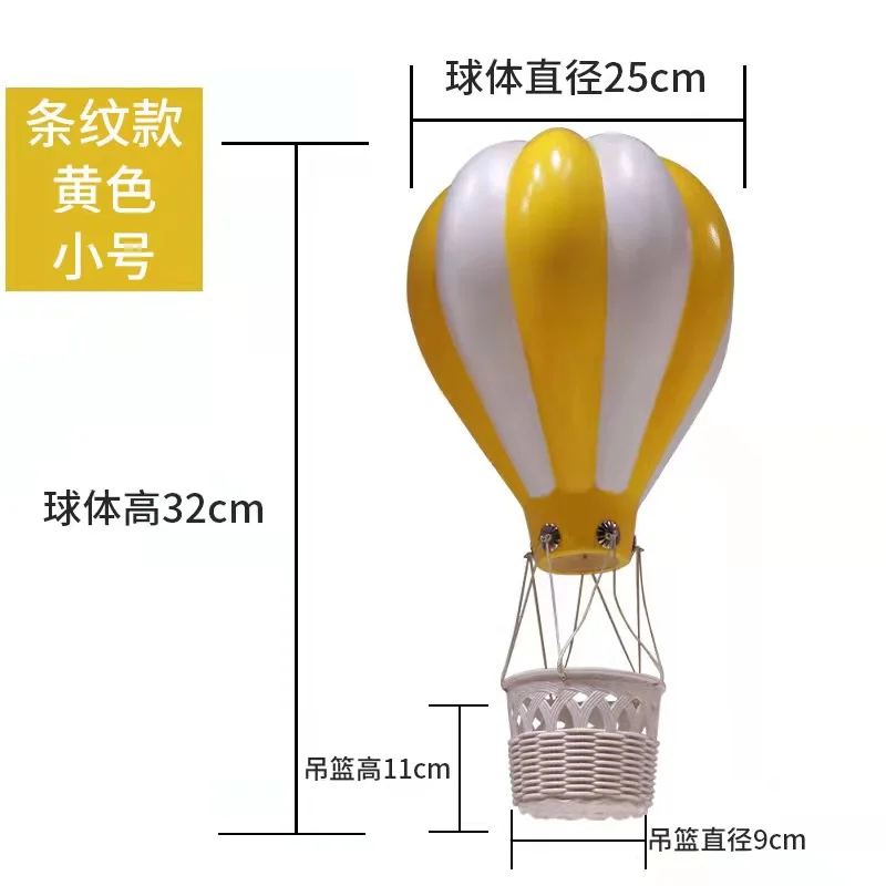 Window decoration hot-air balloon/ceiling hanging hot-air balloon