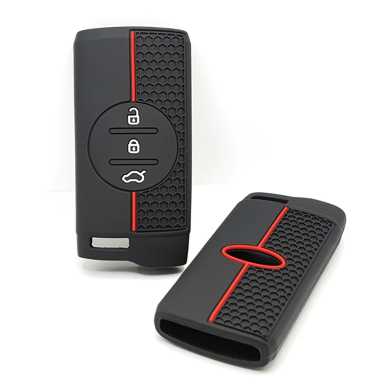Honeycomb Soft Silicone Smart Key Fob Cover Case for Chery Tiggo7 Pro8 Pro4 Pro Exeed Tiggo 2 3X Arrizo 5 Pro Gx 5X EQ