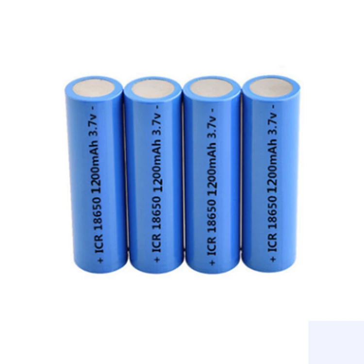  Hot Sale Cheap Factory Price China Icr 3.7v 1200mah Li-ion Rechargeable Akku Bateria Pilas Cell Pin 18650 Lithium Ion