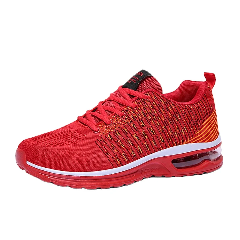 Topsion Order From China Direct Popular Mesh Air Red Men Sports Shoes Running