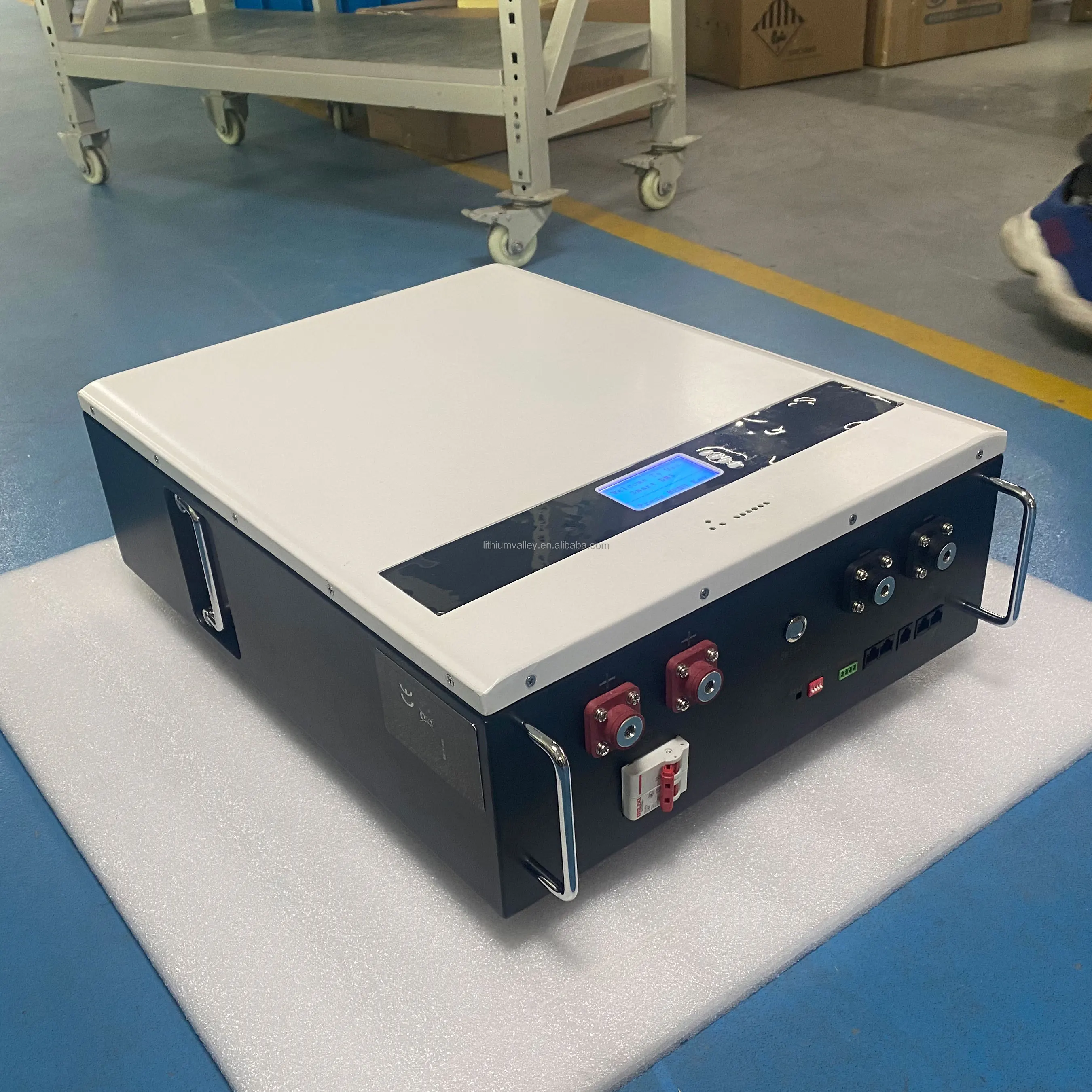 Wall mount battery 48V 100AH solar power system lithium ion battery solar energy storage system 5Kwh 10Kwh power