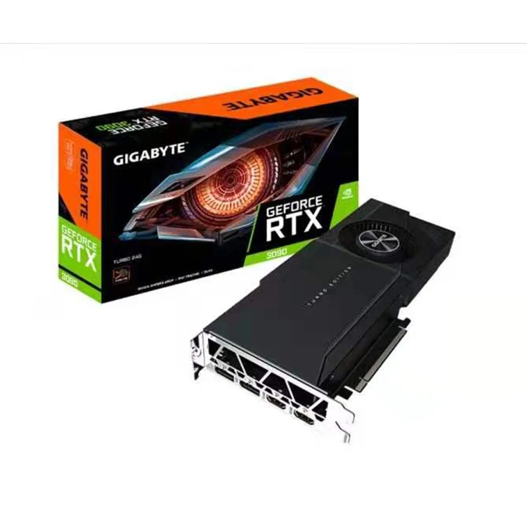 Игровая видеокарта NVIDIA GIGABYTE AORUS GeForce RTX 3090 XTREME 24G с видеовыходами GDDR6X 6 Поддержка OverClock