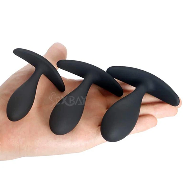 Sexbay 2024 Appearance Patent 3 pieces a set of silicone butt plug sex toys Anal plug men and women can be customized