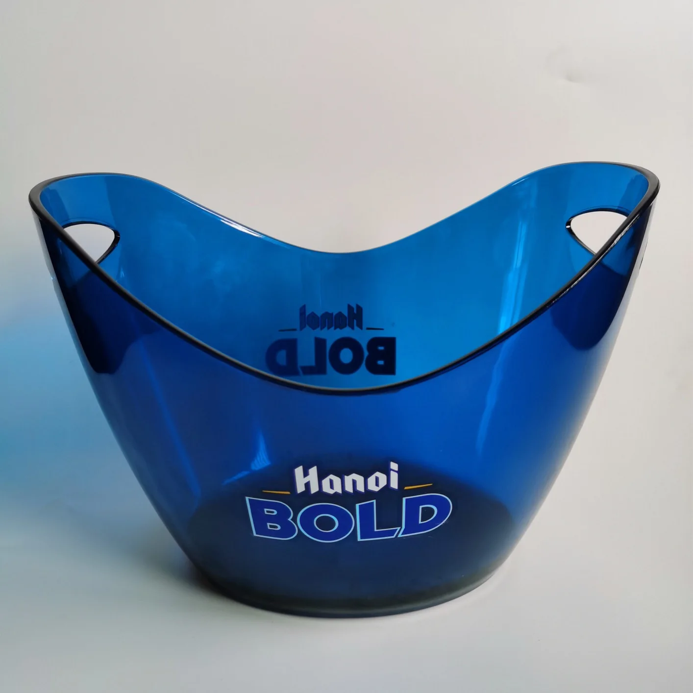 4L acrylic champagne or wine  bottle ice bucket kitchen fruits and vegetable storage container