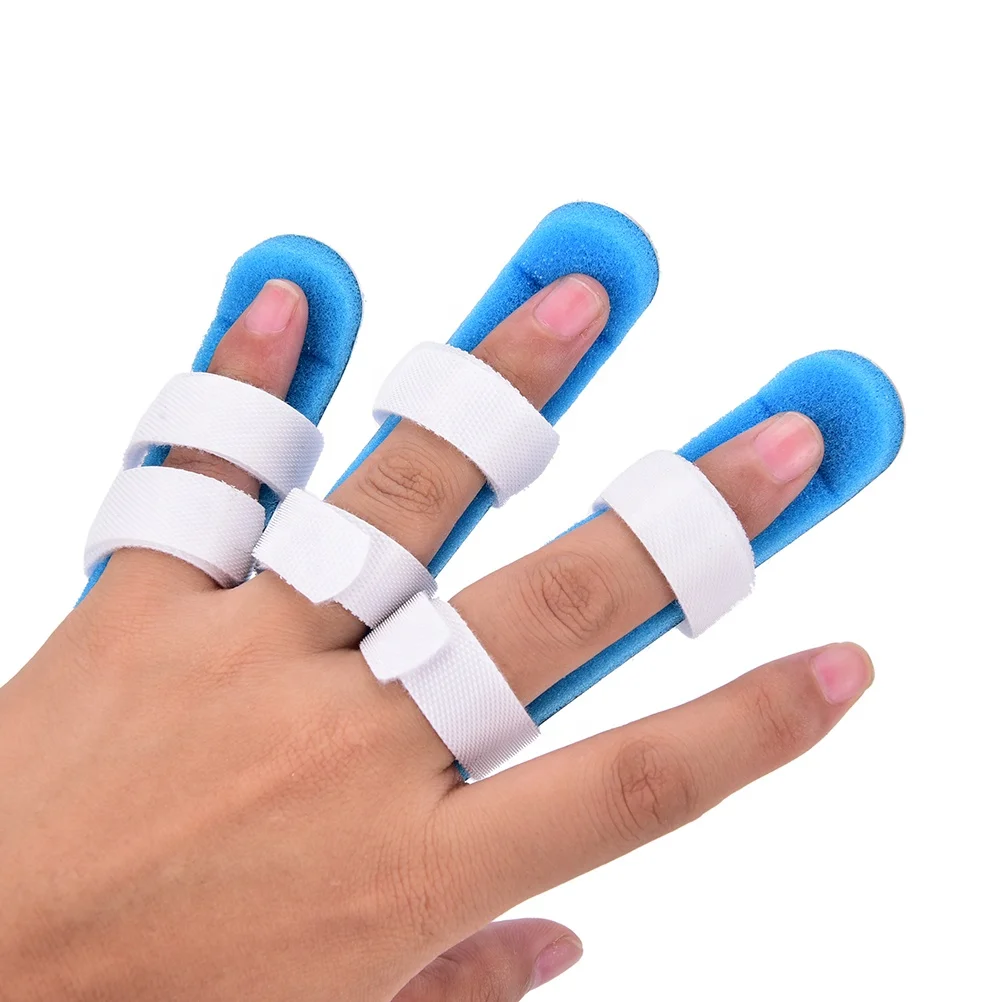 Medical supplier foam padded finger splint