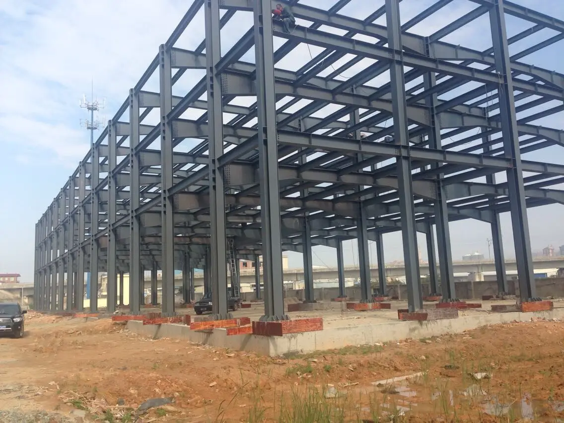 Современный дизайн сборная стальная конструкция промышленные склады производство складов