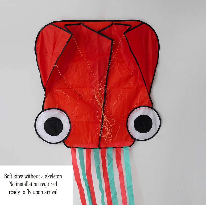 Large Soft Octopus Kite for Adults Custom Design Flying Kites Outdoor Fitness Exercise Wholesale Flying Kites by Manufacturer