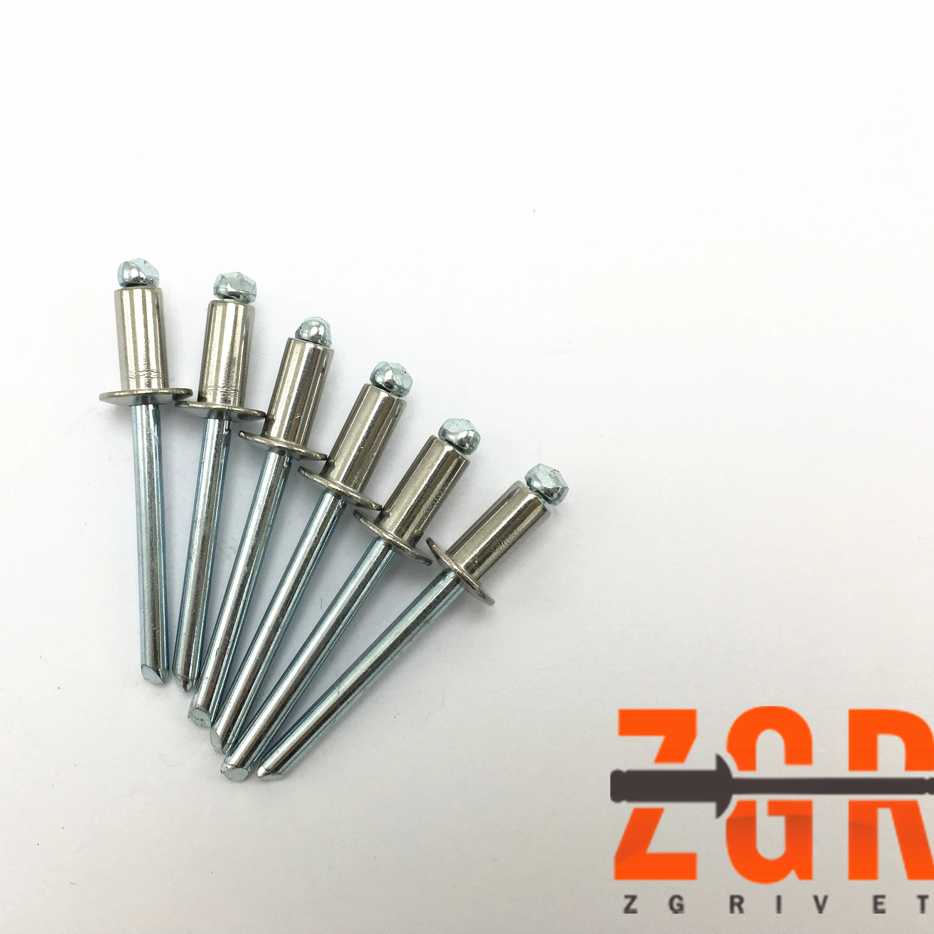 Closed End Aluminum Waterproof Blind Rivet Pop Stainless Steel Rivet Nut For Leather