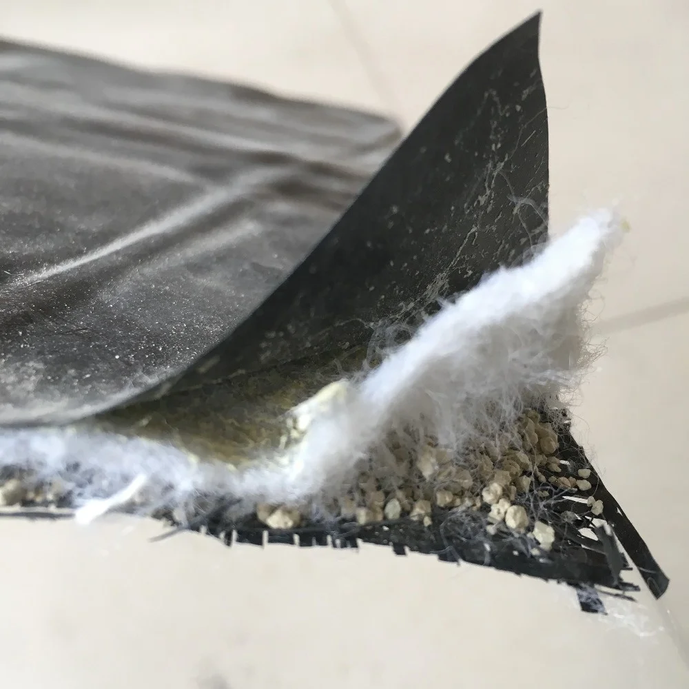 Геосинтетический глиняный вкладыш с hdpe геомембраной gcl бентонитовый водостойкий одеяло