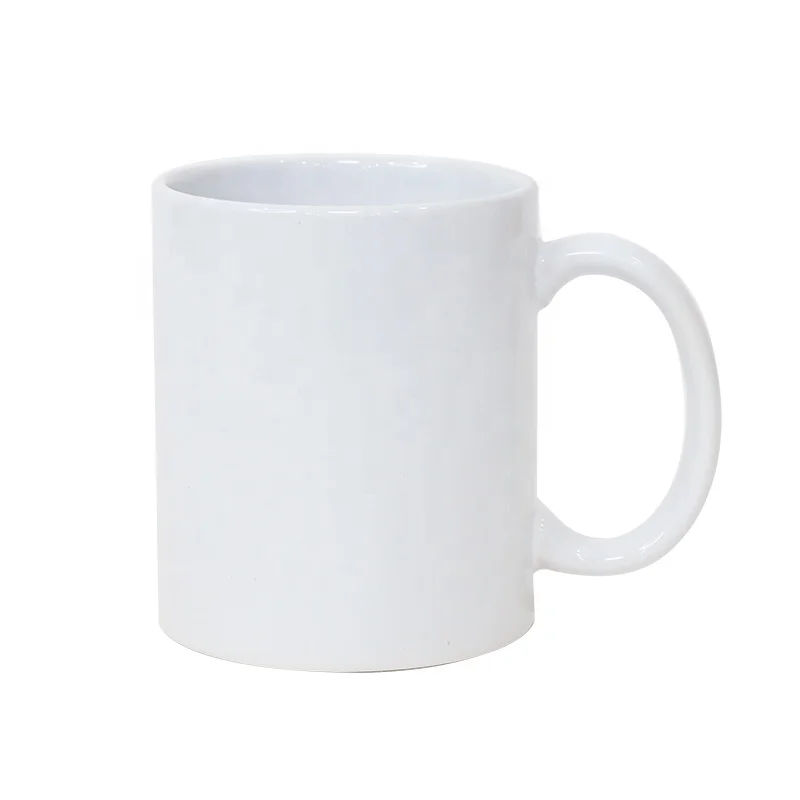 High Quality White Printing Custom blank Sublimation Mug Color glaze cup Ceramic Mug