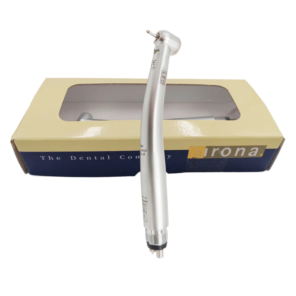 Dental handpiece Sirona T3 LED ceramic bearing 4hole 2hole Torque head Push button Four water spray Dental High speed handpie