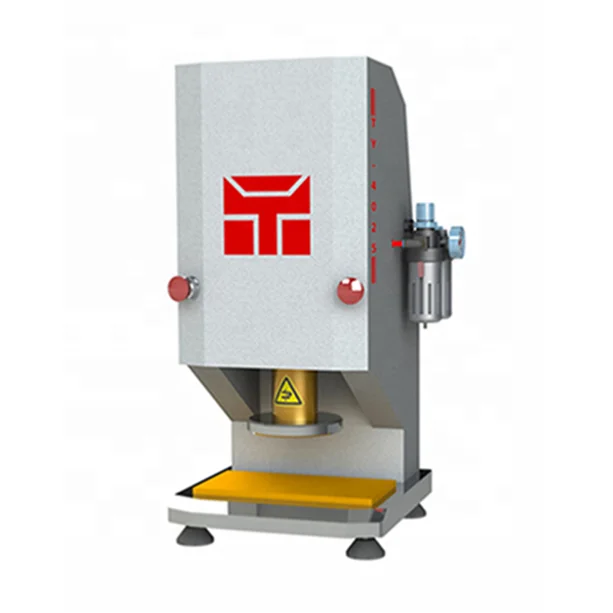 
Small press punching machine for cutting sample 