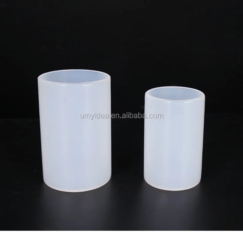 Round Cylinder Silicone Mold for Resin,Epoxy Resin Casting Mold for Home Decoration Flower Specimen Art Project