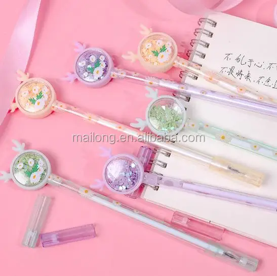 
Creative Daisy sequins neutral cartoon seduction fawn black felt-tip pens PN7018 