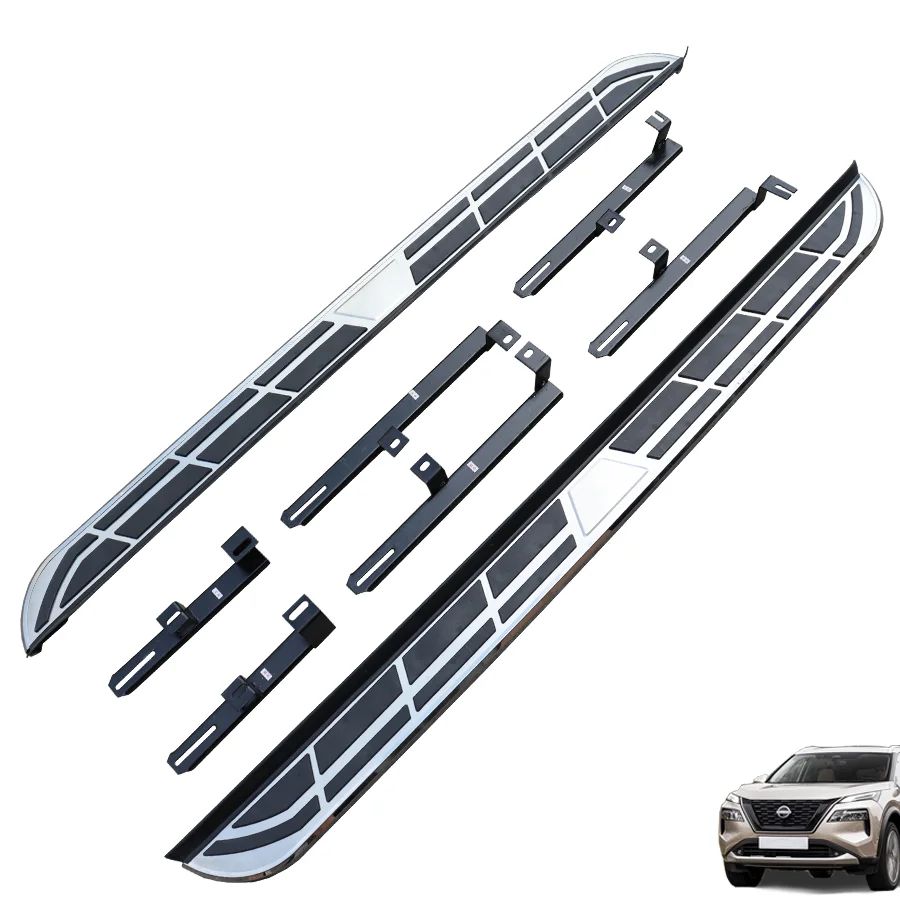 Nissan series Rogue Qashqai Murano X-Terra Patrol/ARMADA Aluminum alloy thickened foot side pedals easy to get on and off Car