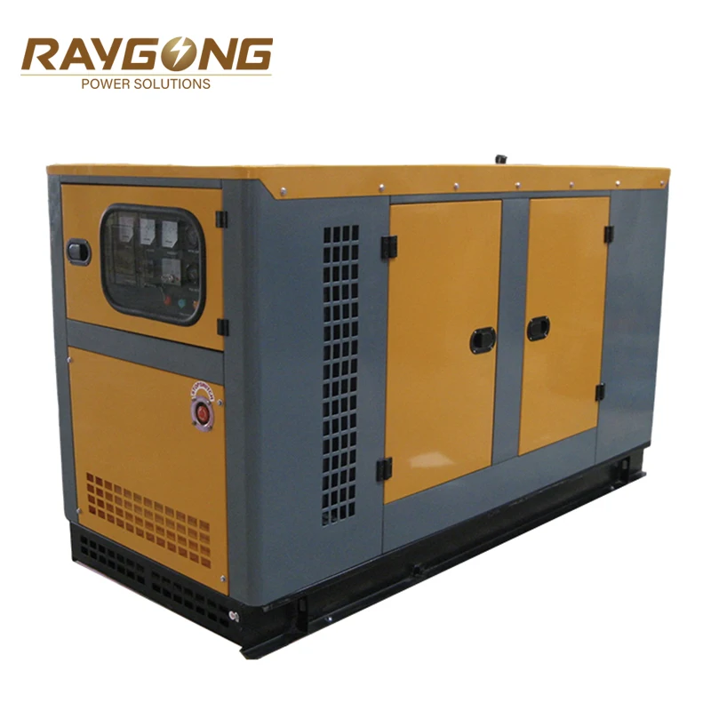 Industry Using Water Cooled 50KW 50KVA Super Silent generator 3 phase auto silent diesel generator whole house generator