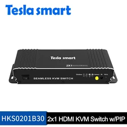 Great looking 2 Port Seamless HDMI KVM Switch with PIP