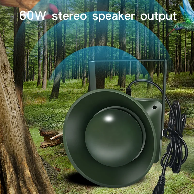 Factory Price Hunting Bird Callers Horn Speaker Of Bird Voice For Bird Hunting