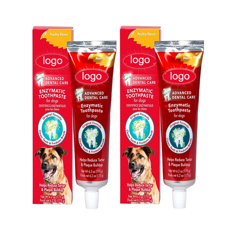 Bamboo Charcoal Pet Toothpaste. Effectively removes Oral Odor and Reduces The Chance of Calculus and Plaque Formation