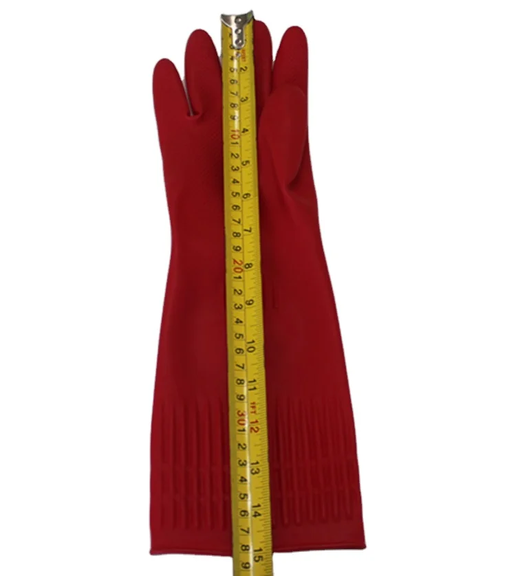 Hot Sell Winter Kitchen Washing Long Latex Cleaning Gloves