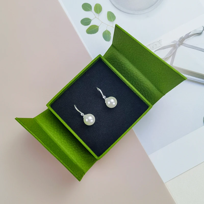 Manufacturer Jewelry Box Green Luxury Packaging For Bracelet Earring Ring Necklace Box Magnetic Jewelry Gift Box