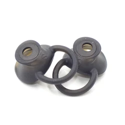 Replacement Black Ear Buds Gel tips silicone ear cushion pads oxygen users for TalkBand B5 B 5 Smart Bracelet Wearable ear pads