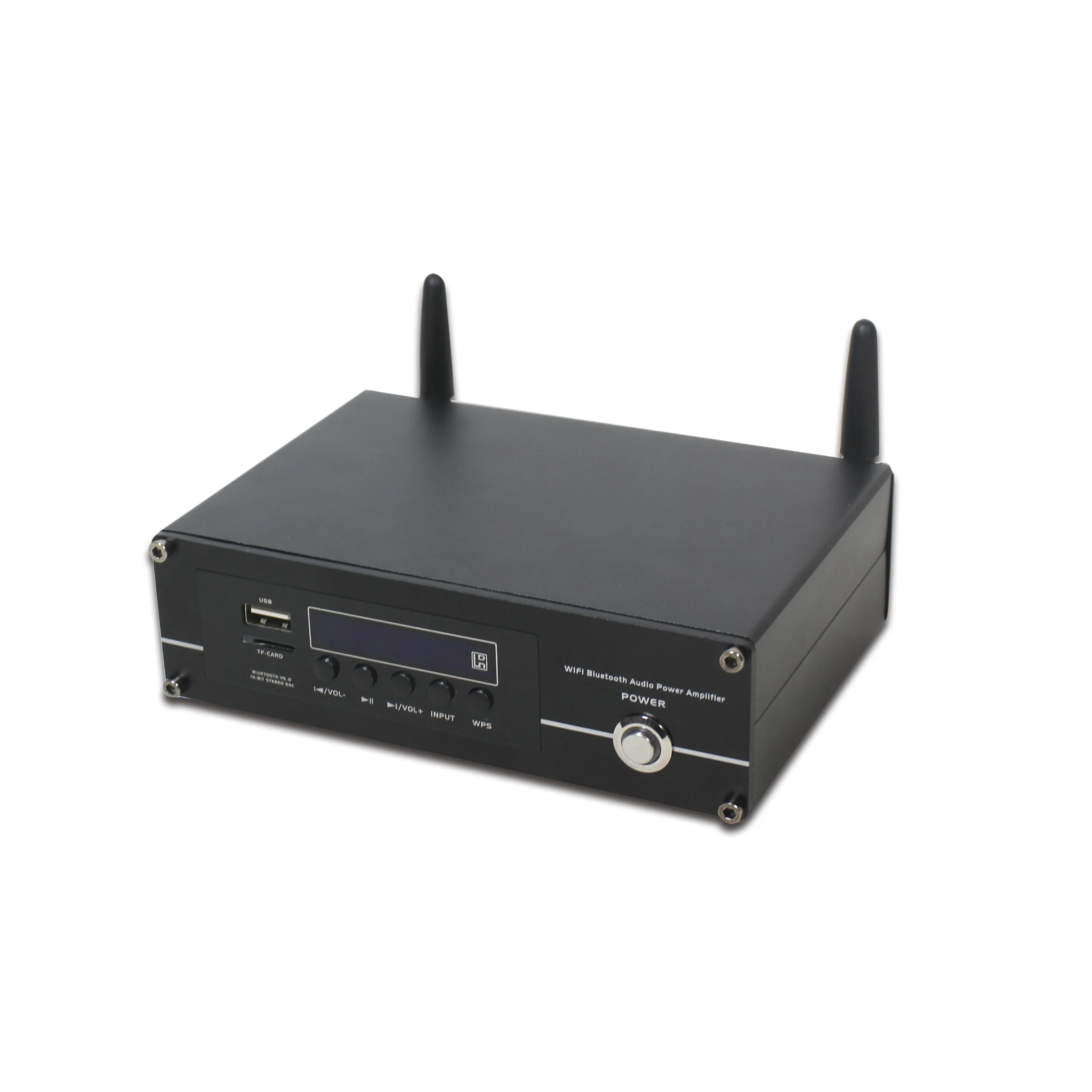2 канала сети Wi-Fi усилитель звука с Bluetooth USB SD и Aux входы стерео динамик выходов помощью