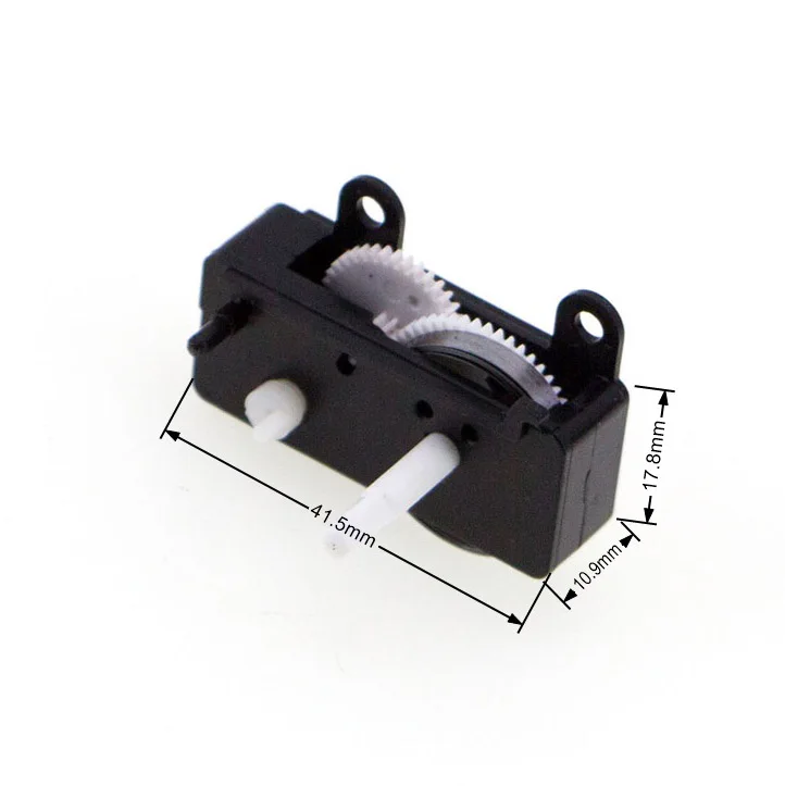 Plastic Gear Box Jumping Toy Accessories Wind Up Gearbox For Toys