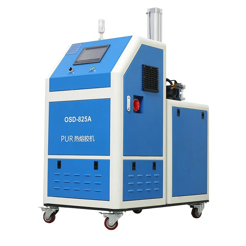 Automatic continuous operation  pur hot melt glue melter machine applicator for woodworking edge banding