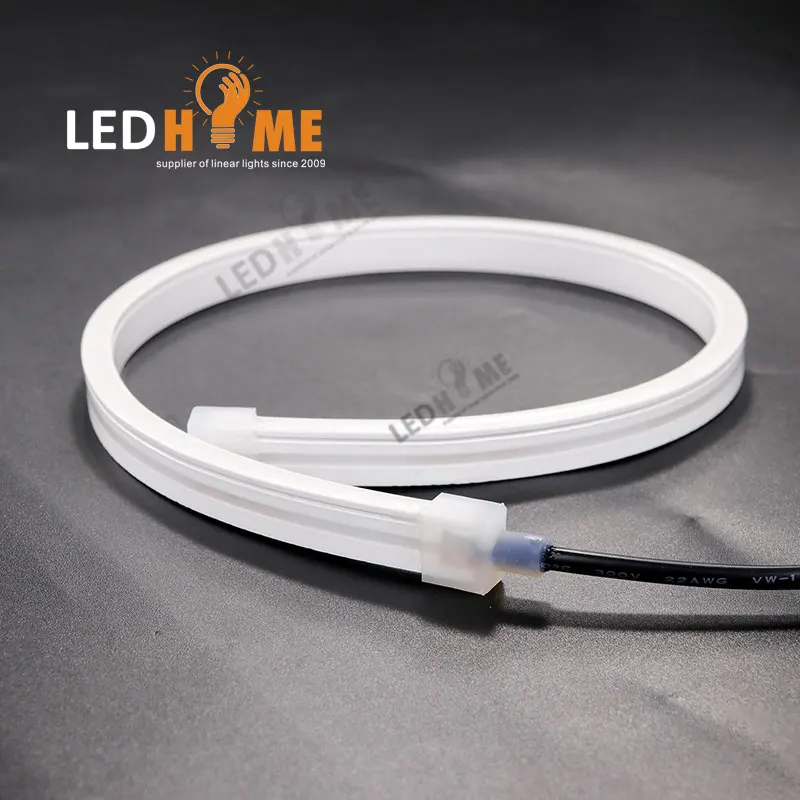 Набор силиконовых неоновых светодиодных лент SMD2835, 12 В, 06 х12 мм, 120 светодиодов/м