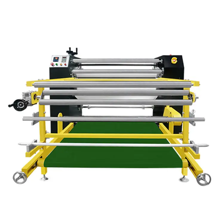 Roller Heat Press Machine roll to roll roller fabric drum sublimation Automatic Heat Transfers heat roller press machine