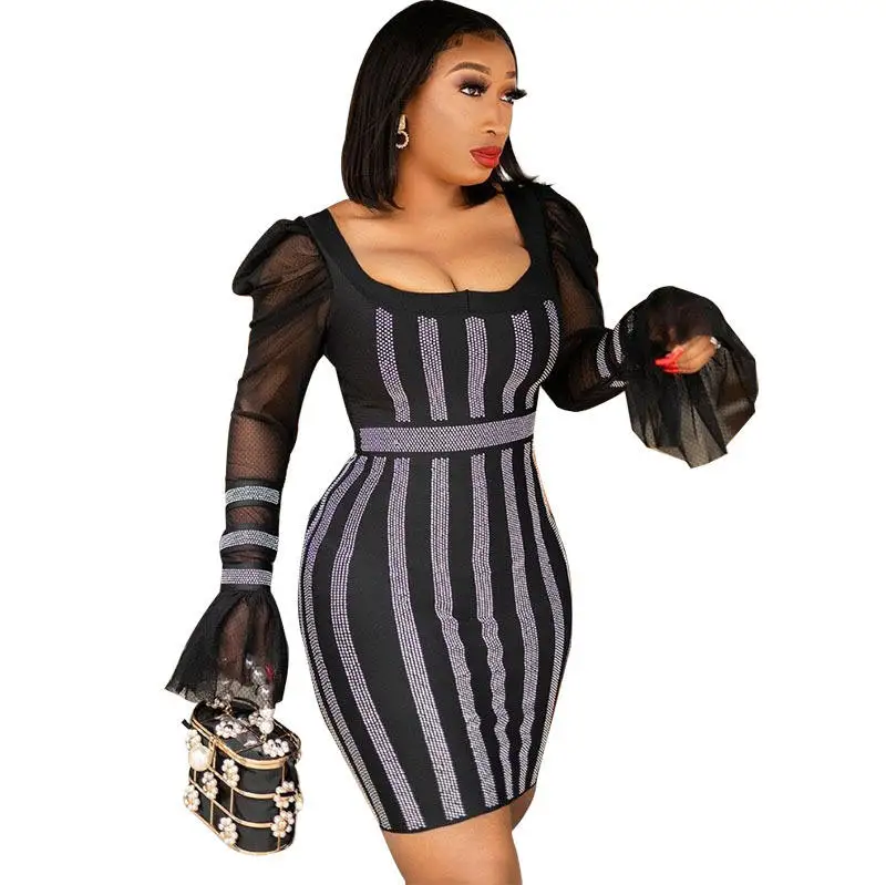 New design for super comfortable outer wear casual plus size womens stylish sexy dress