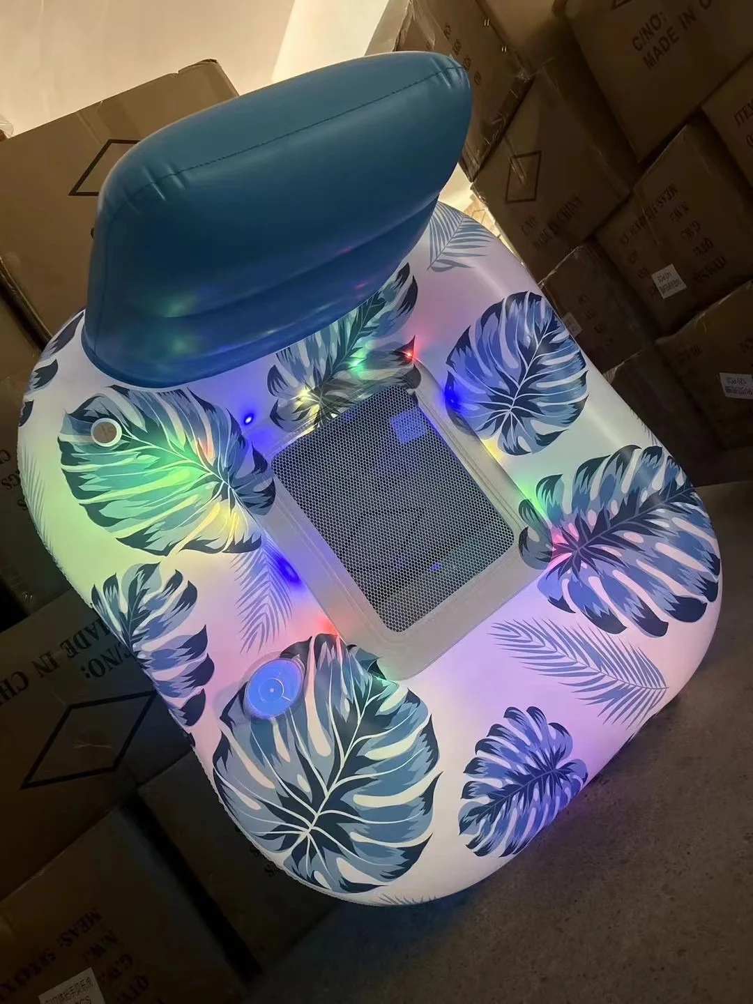 Best Quality Inflatable Glow-Inflated Chaise Water Longue Hammock